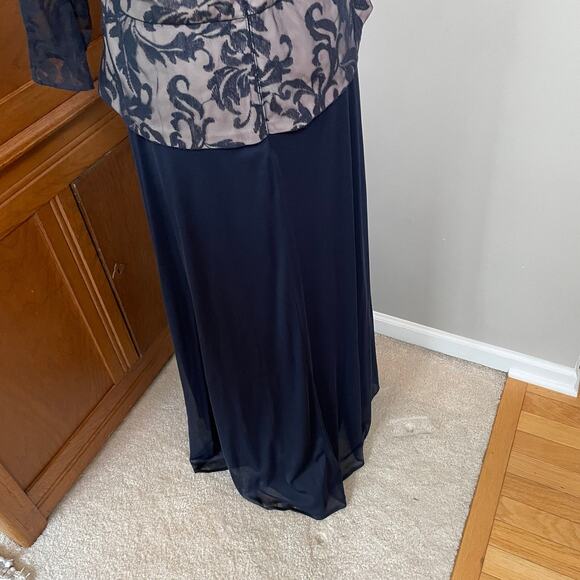 Patra Navy Blue Special Ocassion Dress ~ 16 - Picture 3 of 8
